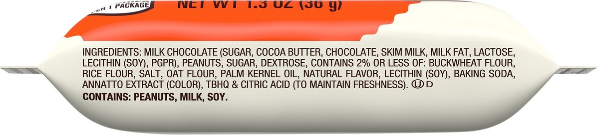 slide 7 of 9, Reese's Big Cup Sugar Cookie Milk Chocolate Peanut Butter Cup, Christmas Candy Pack, 1.3 oz, 1.3 oz