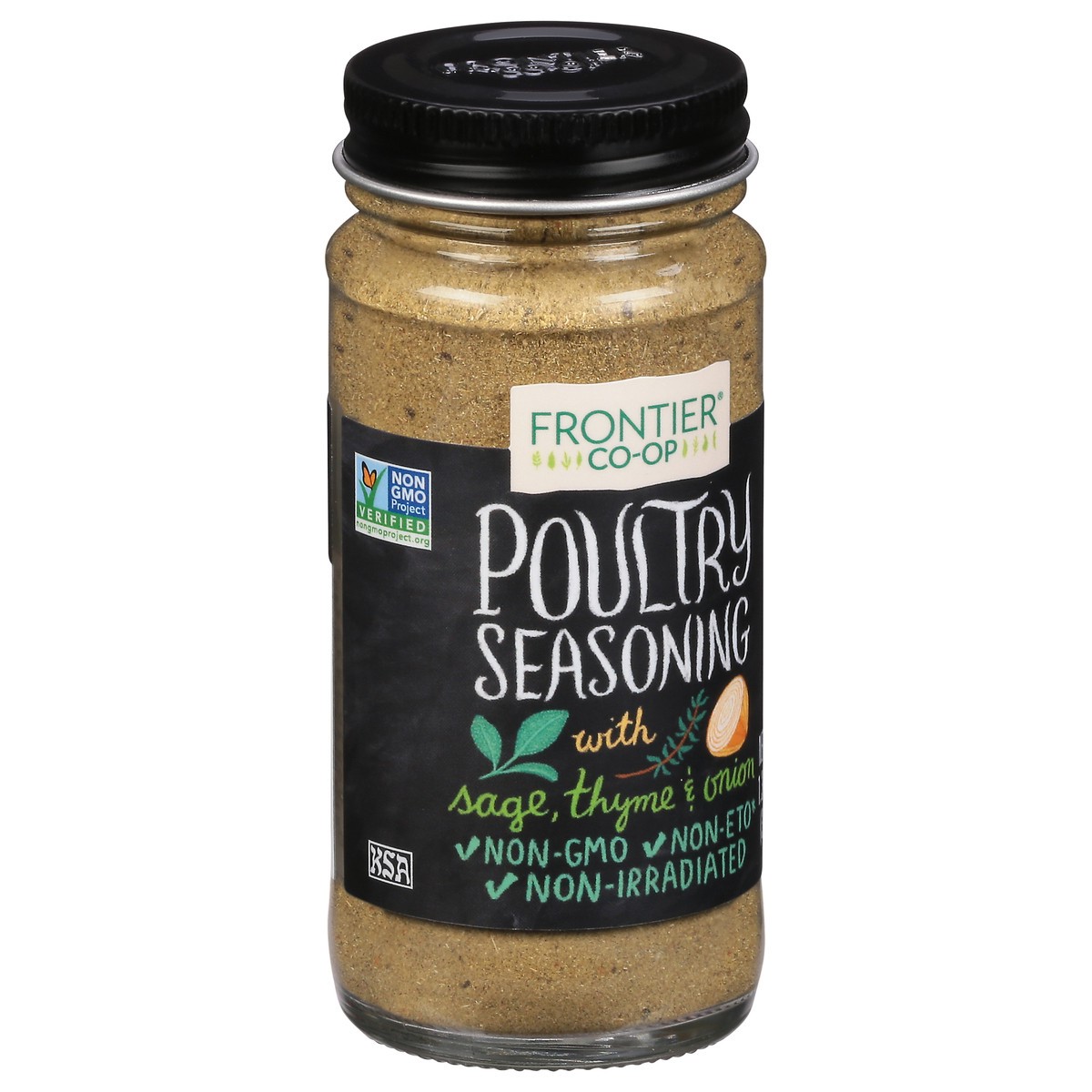 slide 7 of 12, Frontier Co-Op Poultry Seasoning with Sage, Thyme & Onion 1.34 oz, 1.44 oz