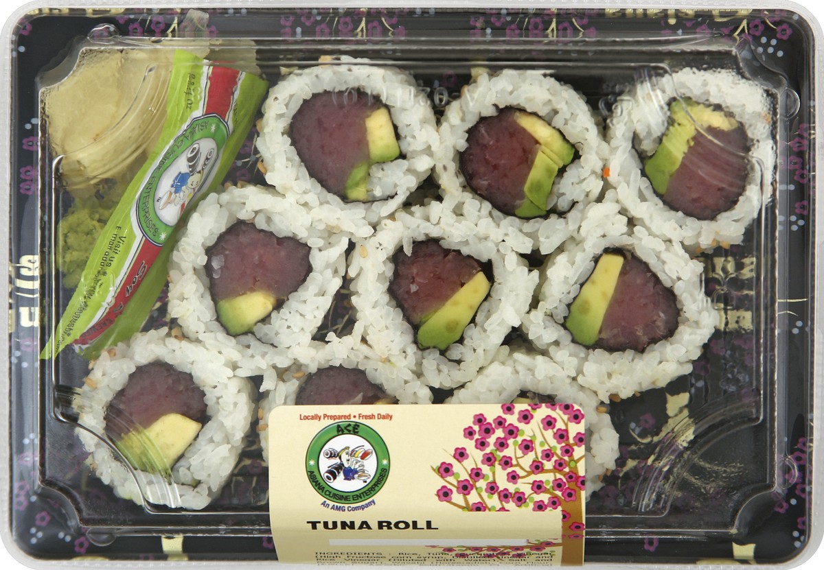 slide 1 of 4, ACE Sushi Tuna Roll 5 oz, 5 oz