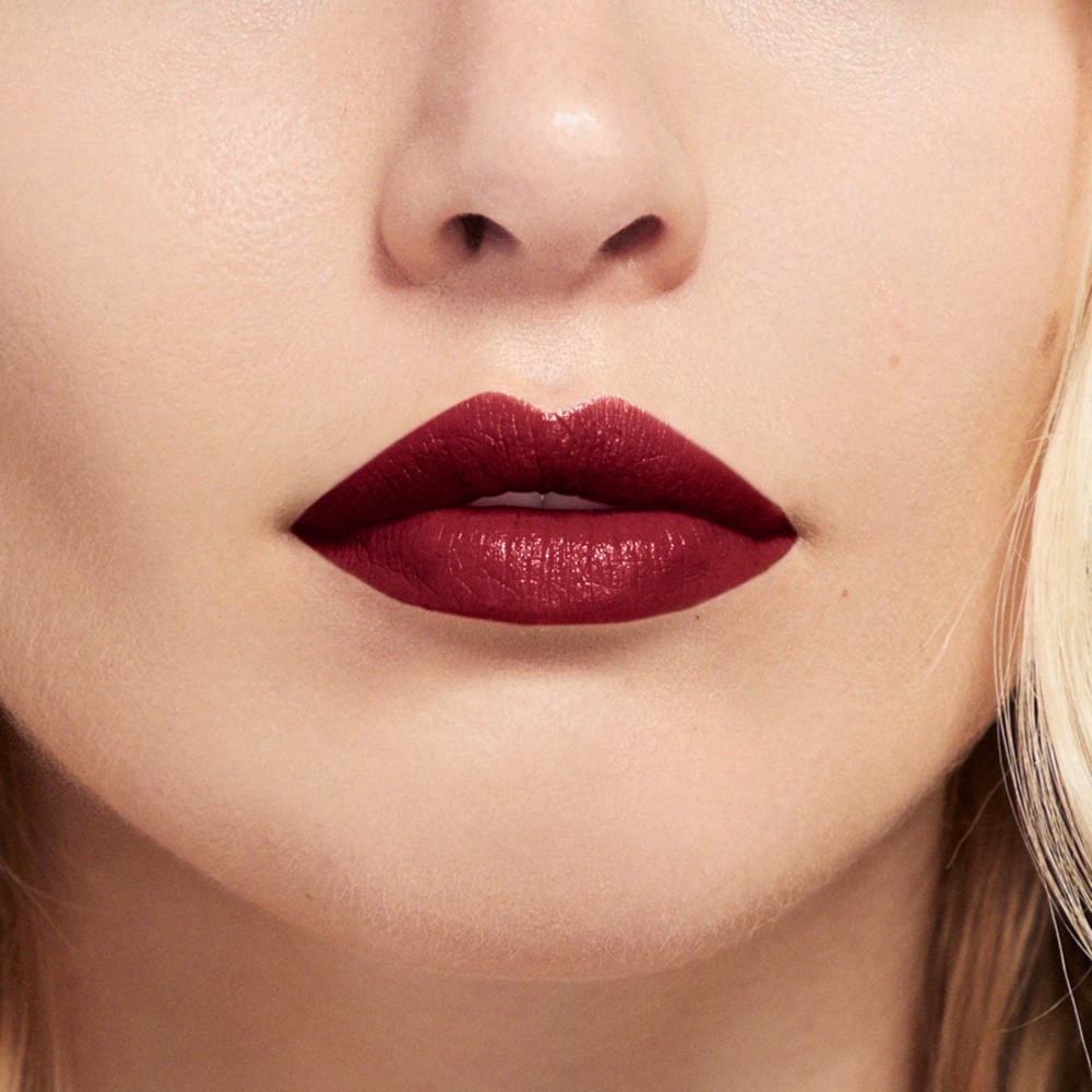 slide 2 of 5, COTY RIMMEL LONDON Rimmel Lasting Finish Lipstick - Up to 8 Hours of Intense Lip Color with Color Protect Technology and Exclusive Black Diamond Complex - 800 Berry Misschief, .14oz, 0.14 oz