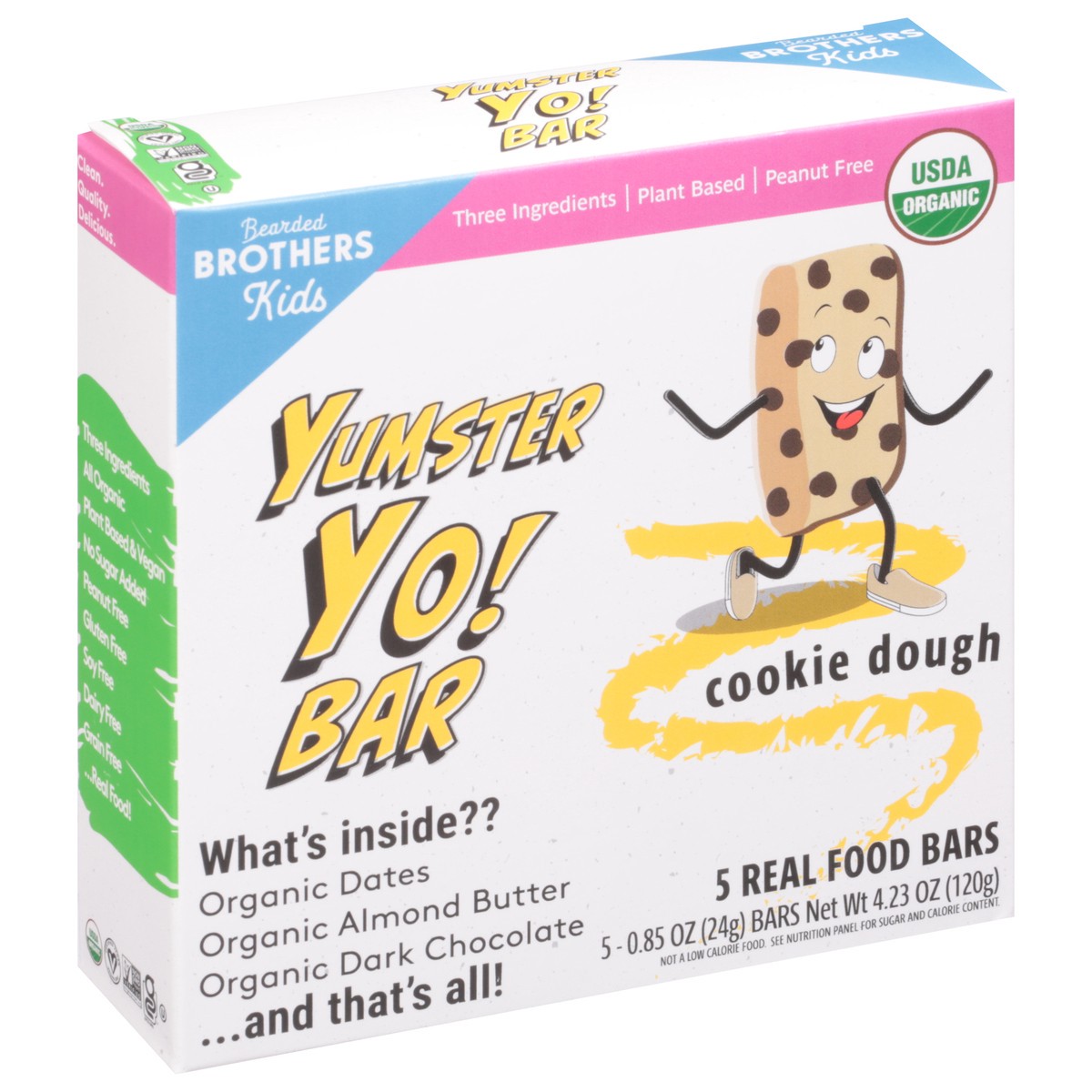 slide 6 of 13, Bearded Brothers Yo! Bar Cookie Dough Food Bars, 5 ct