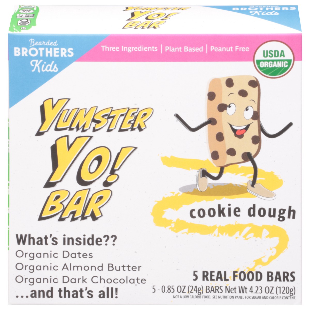 slide 3 of 13, Bearded Brothers Yo! Bar Cookie Dough Food Bars, 5 ct