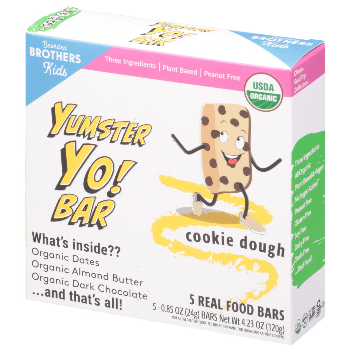slide 10 of 13, Bearded Brothers Yo! Bar Cookie Dough Food Bars, 5 ct