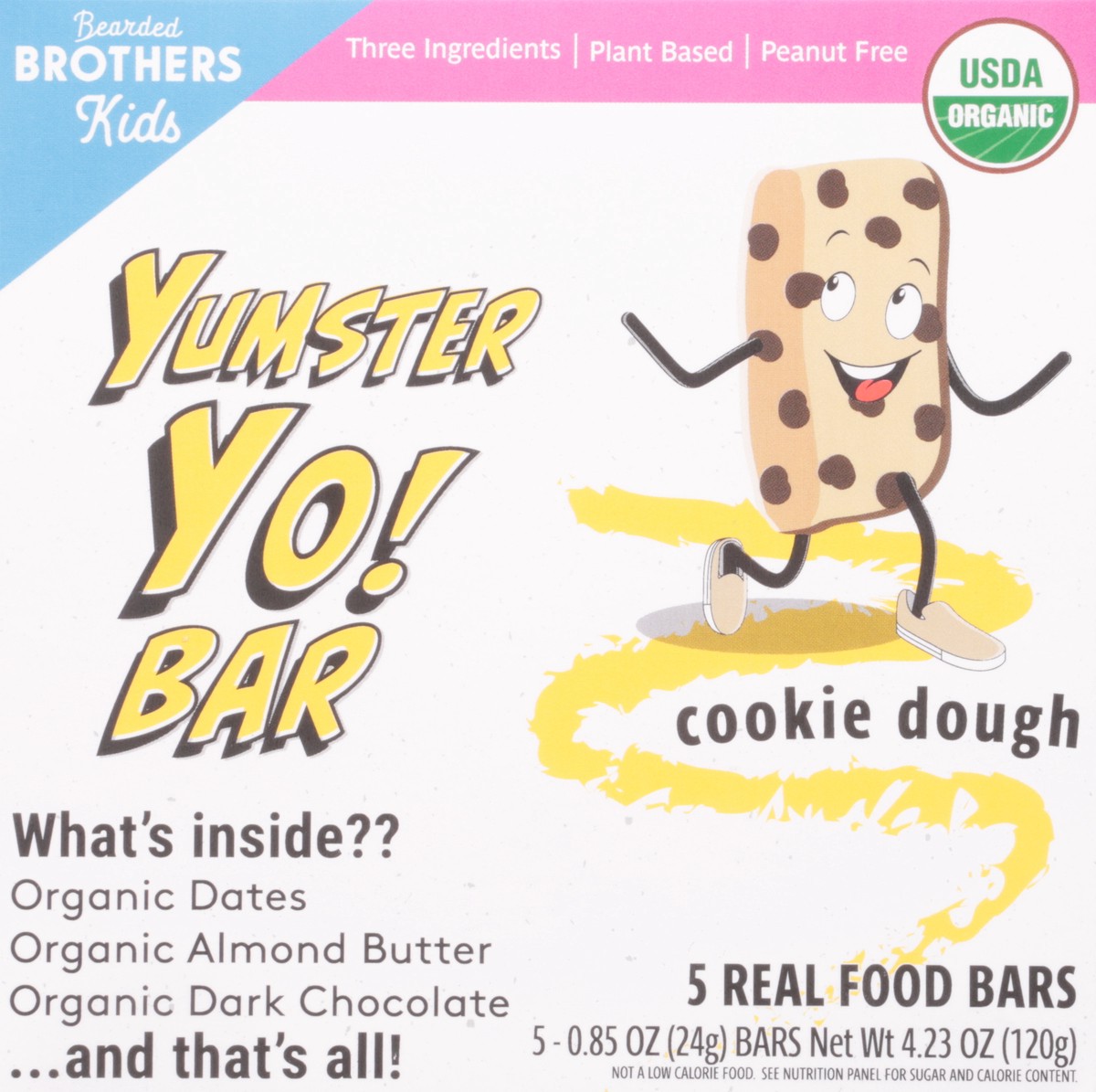 slide 13 of 13, Bearded Brothers Yo! Bar Cookie Dough Food Bars, 5 ct