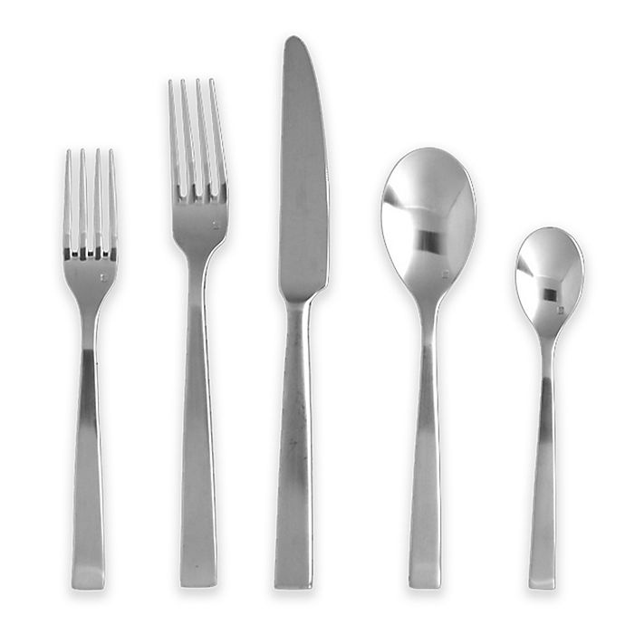 slide 1 of 1, Fortessa Spada Flatware Set, 20 ct