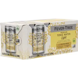Fever-Tree Premium Tonic Water Light 8x150ml