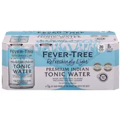 Fever-Tree Refreshingly Light Premium Indian Tonic Water 8 - 5.07 fl oz Cans