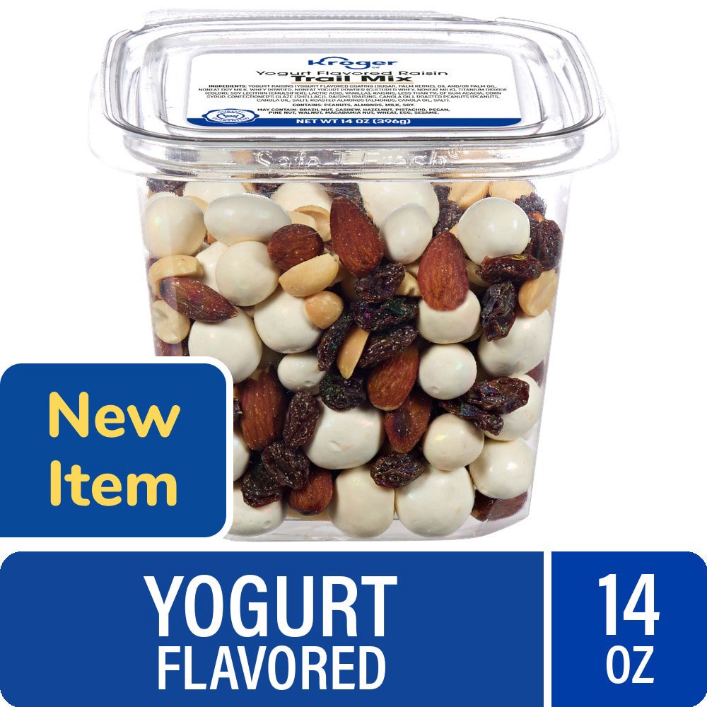 slide 1 of 1, Kroger® Yogurt Raisin Trail Mix, 14 oz, 14 oz