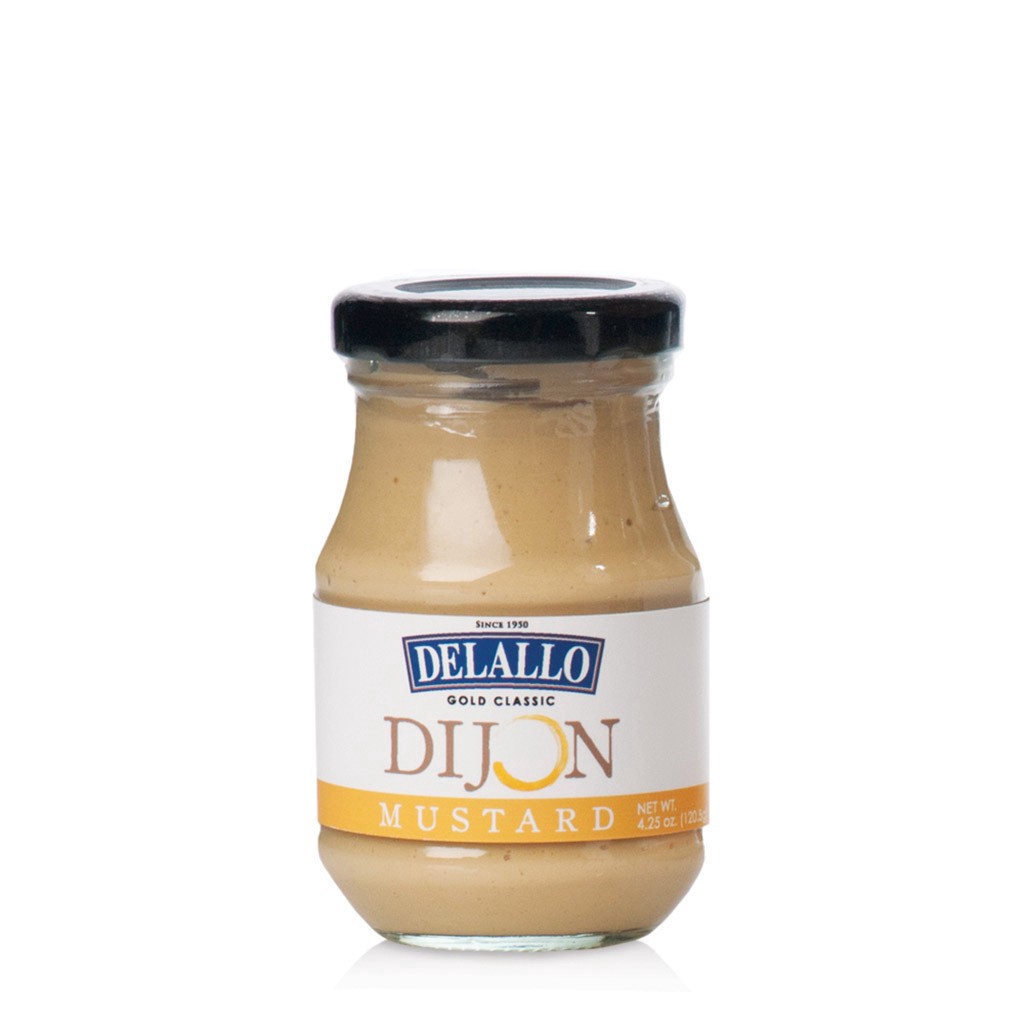 slide 1 of 1, Delallo Dijon Mustard, 4.25 oz