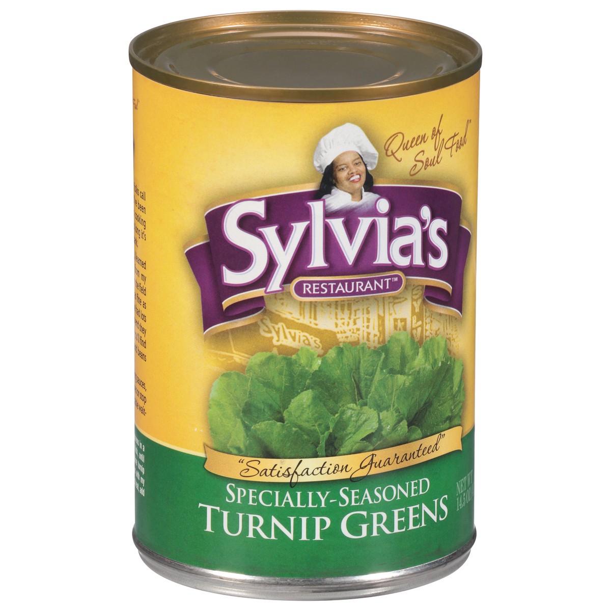 slide 7 of 9, Sylvia's Turnip Greens, 14 oz