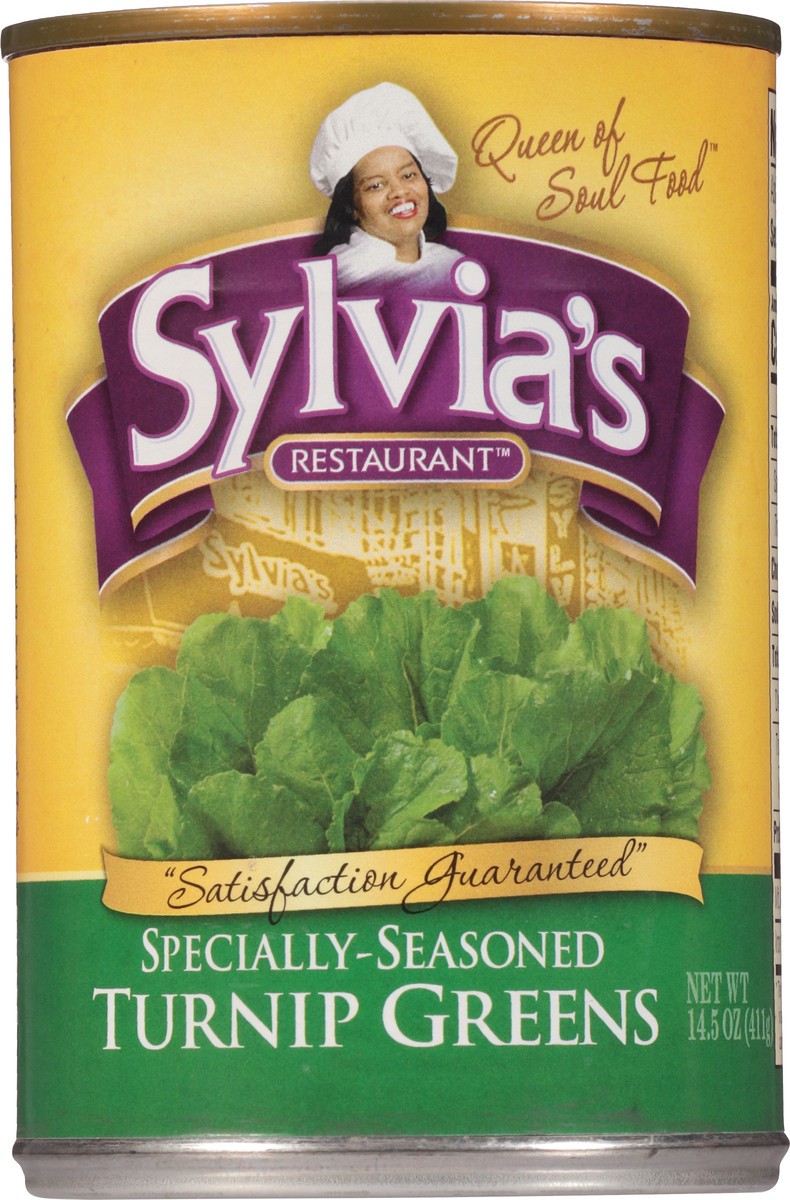 slide 2 of 9, Sylvia's Turnip Greens, 14 oz