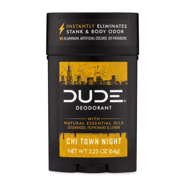 slide 1 of 1, DUDE Chi Town Night Deodorant Stick, 2.25 oz