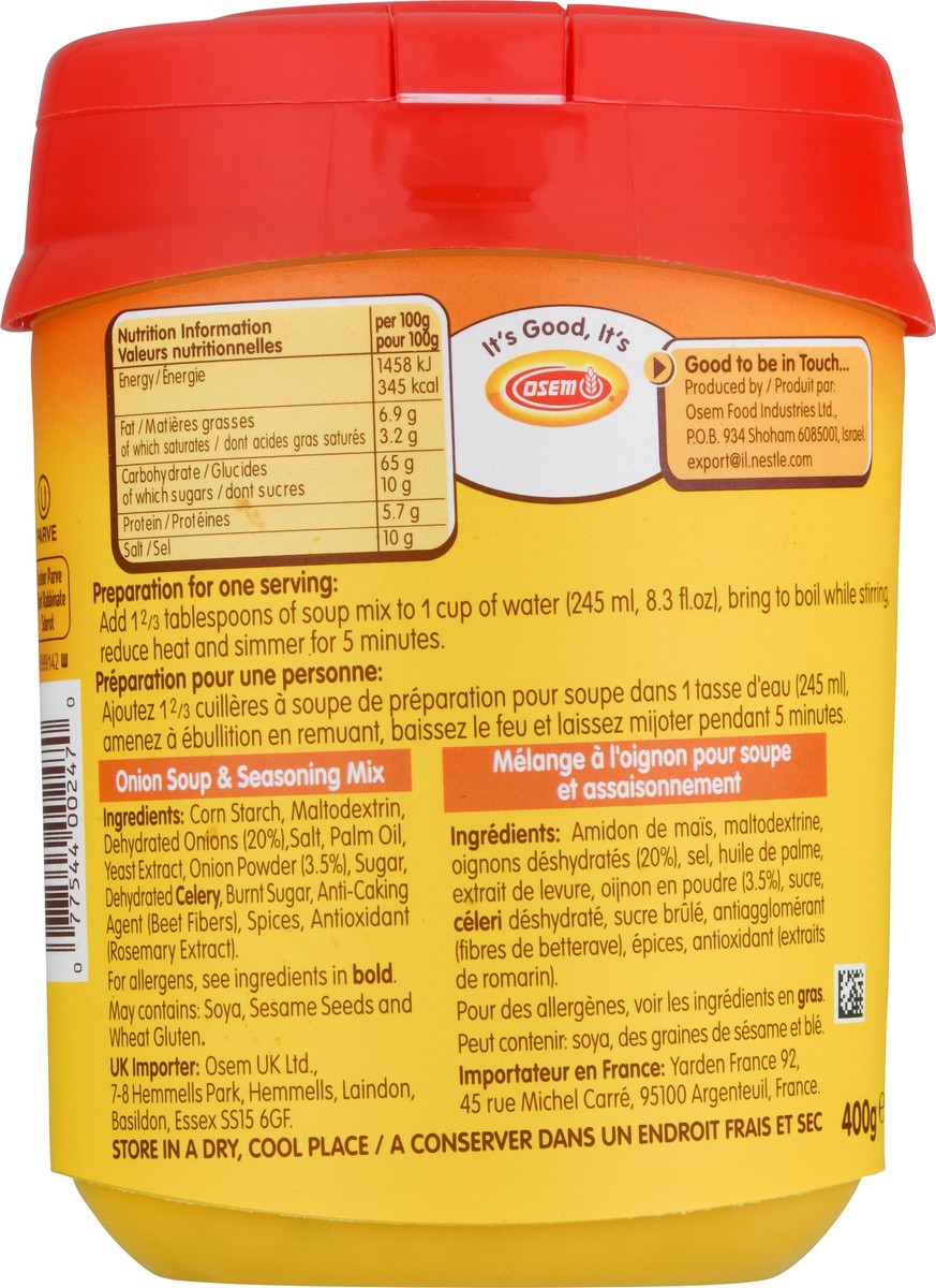 slide 9 of 14, Osem Onion Soup & Seasoning Mix 14.1 oz, 14.1 oz