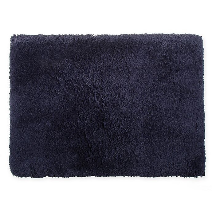 slide 1 of 1, Wamsutta Ultra Soft Bath Rug - Navy, 21 in x 34 in