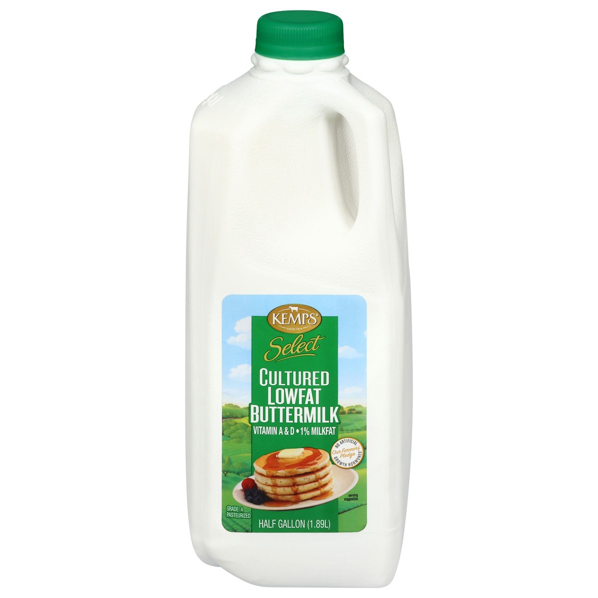 slide 1 of 7, Kemps Select Cultured Lowfat Buttermilk 0.5 gal, 1/2 gal