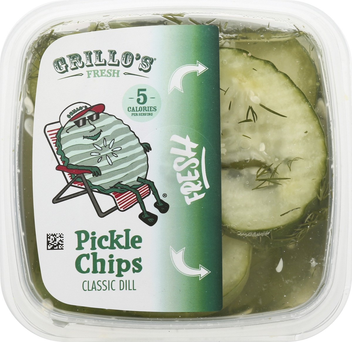 slide 8 of 13, Grillo's Pickles Pickle Chips, 12 fl oz