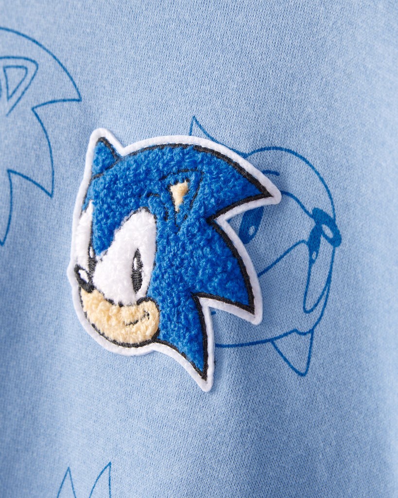 slide 2 of 2, Carter's Boys Sonic the Hedgehog™ Pullover Sweatshirt - Blue Blue 7, 1 ct