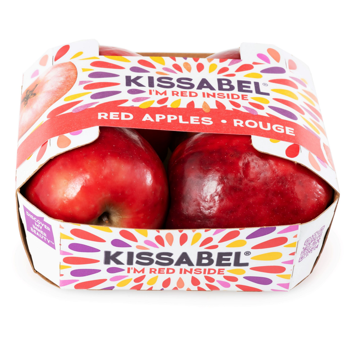 slide 1 of 29, Kissabel Red Apples 4 CT, 4 ct
