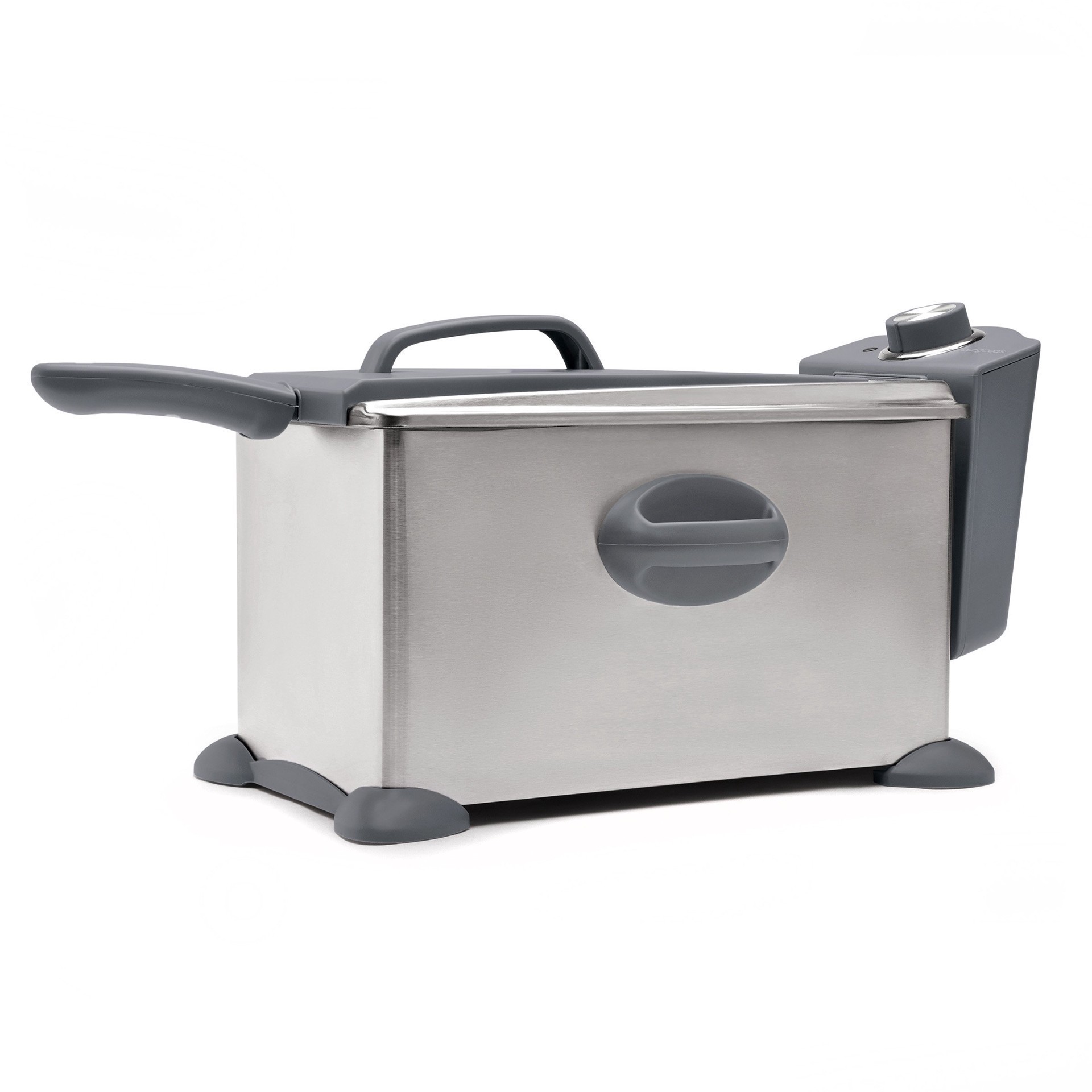 slide 1 of 1, our goods Deep Fryer - Stainless Steel, 3.5 liter