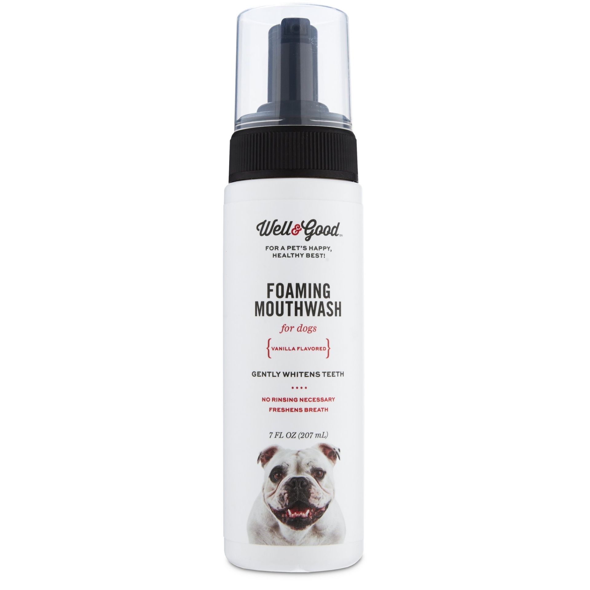 slide 1 of 1, Well & Good Foaming Mouthwash for Dogs, 7 oz