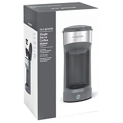 our goods Single Serve Coffee Maker - Pebble Gray