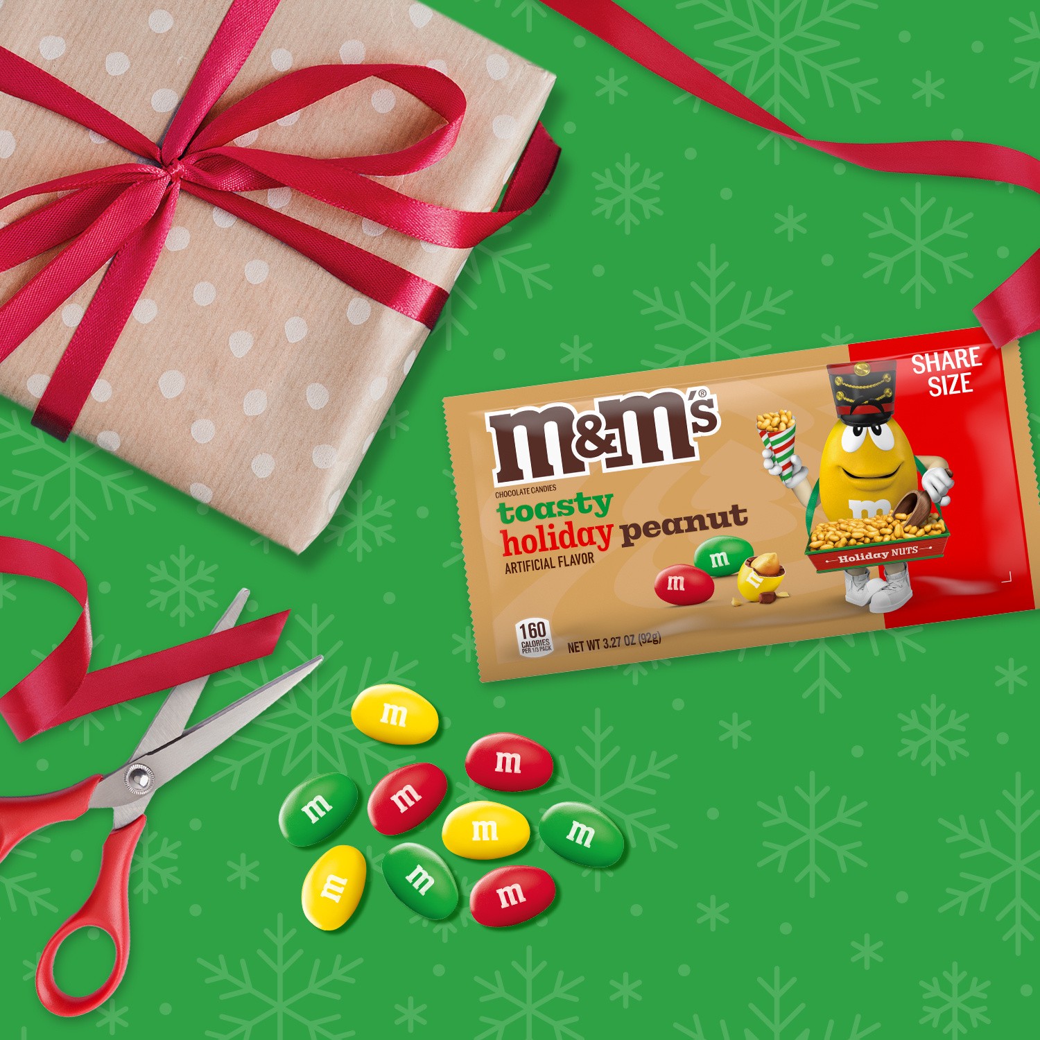 slide 2 of 8, M & M M&m Toasty Peanut, 3.27 oz