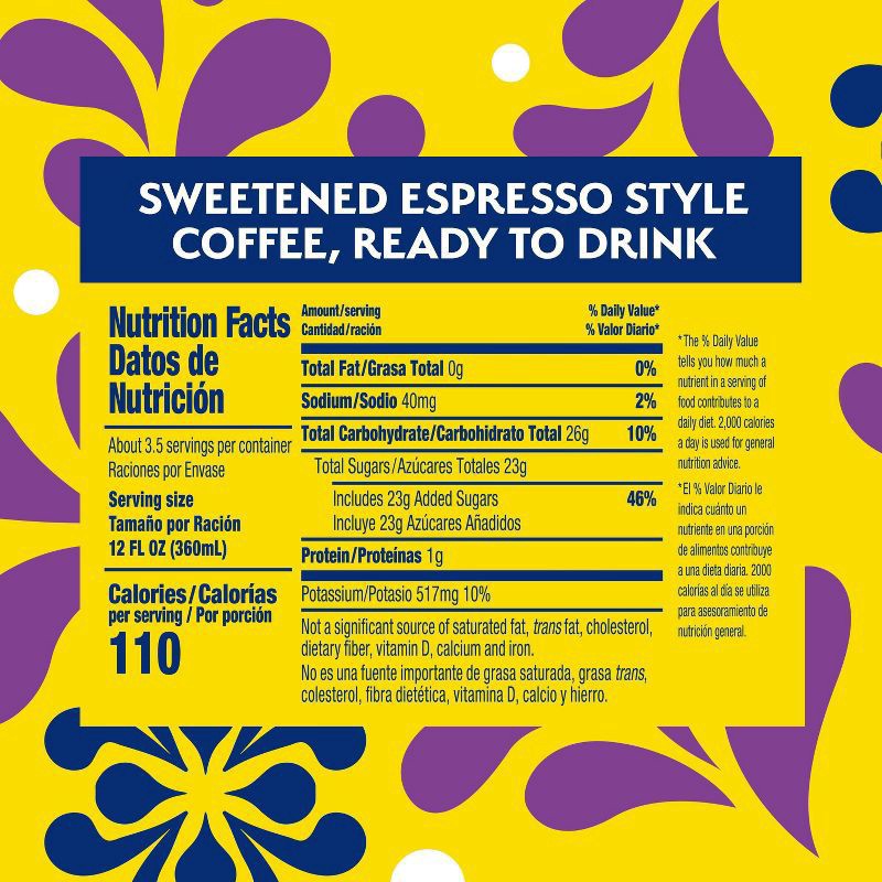 slide 3 of 7, Café Bustelo Sweetened Iced Coffee, 40-Oz. Bottle, 40 fl oz