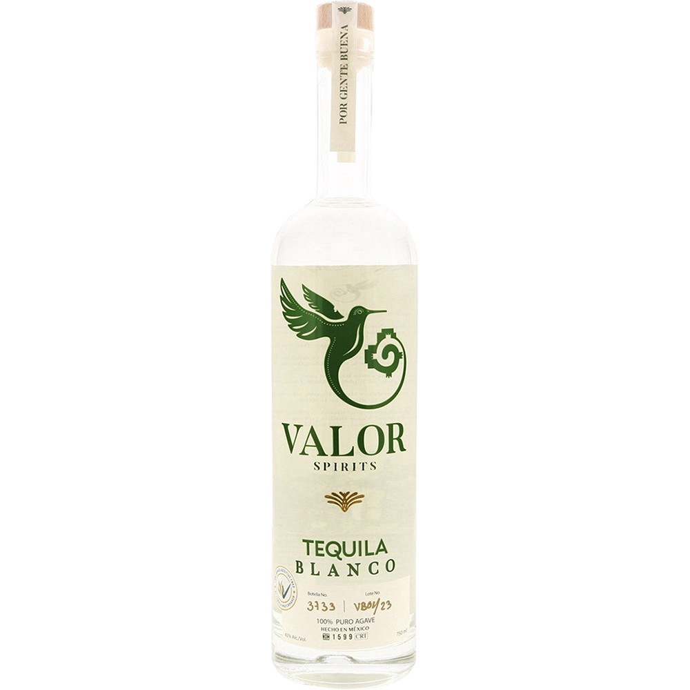slide 1 of 1, Valor Spirits Blanco Tequila, 750 ml