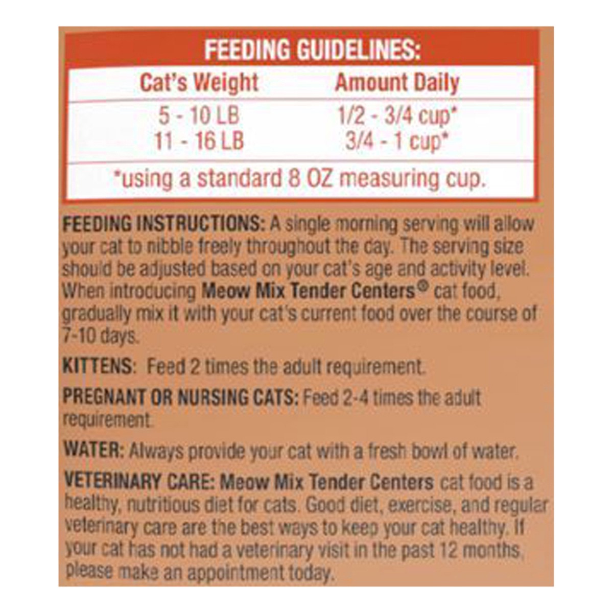 slide 12 of 14, Meow Mix Cat Food Tender Center Salmon & Turkey With Vitality Bites 14.2Lb, 227.2 oz