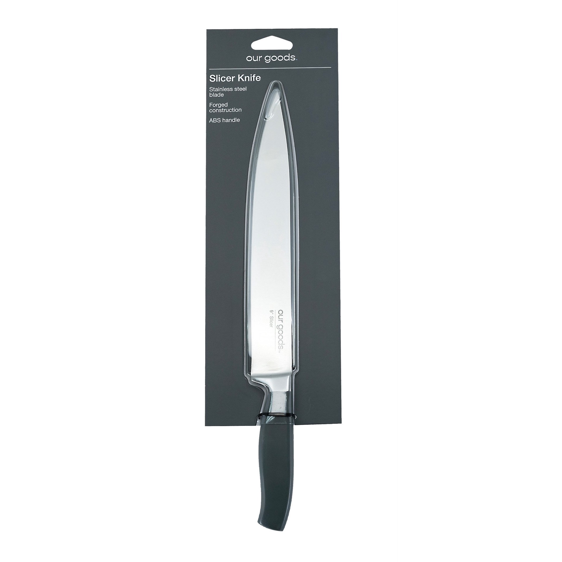slide 1 of 1, our goods Slicer Knife with Sheath, 9ftft