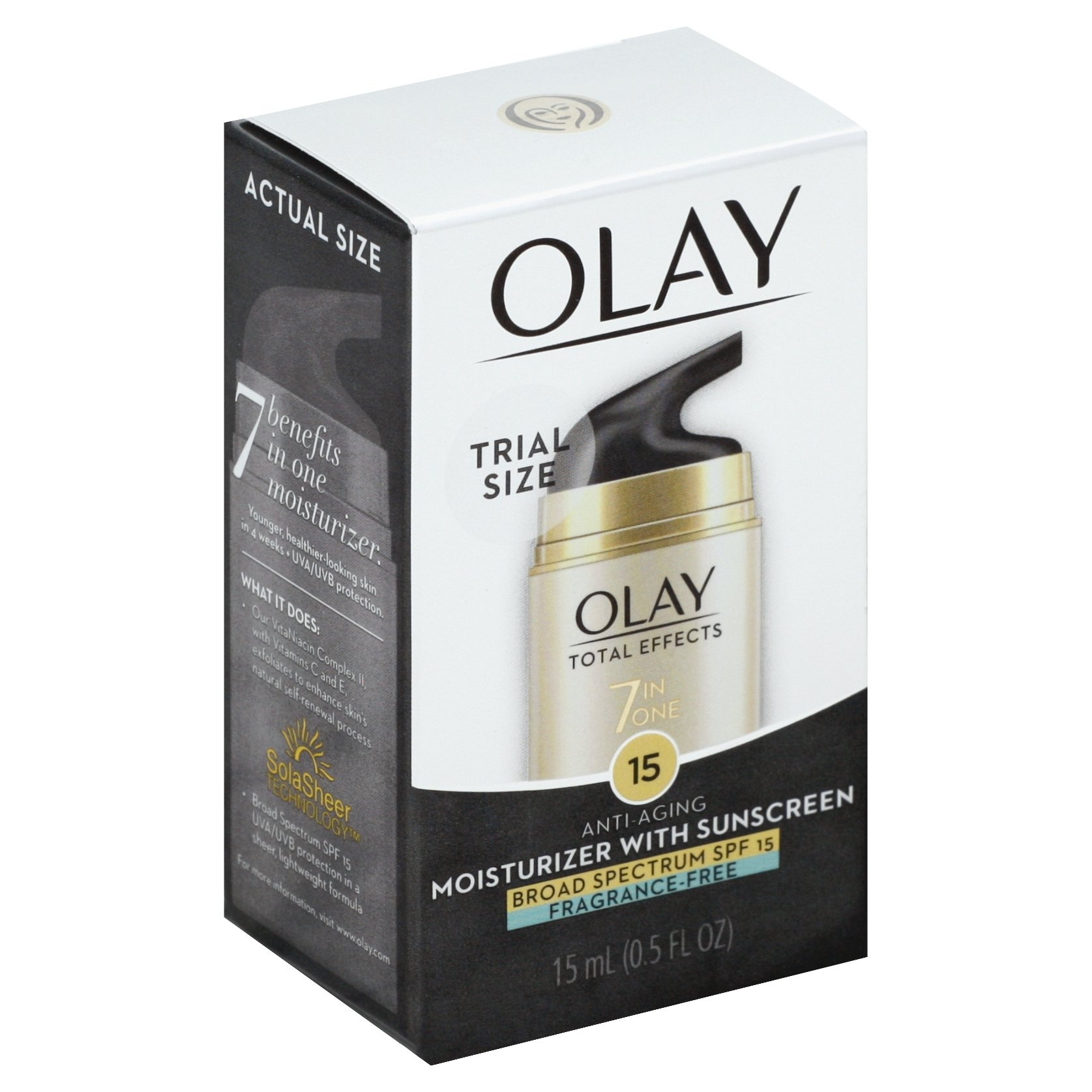 slide 1 of 3, Olay Total Effects Antiaging Moisturizer Spf 15 Fragrance Free, 5 oz