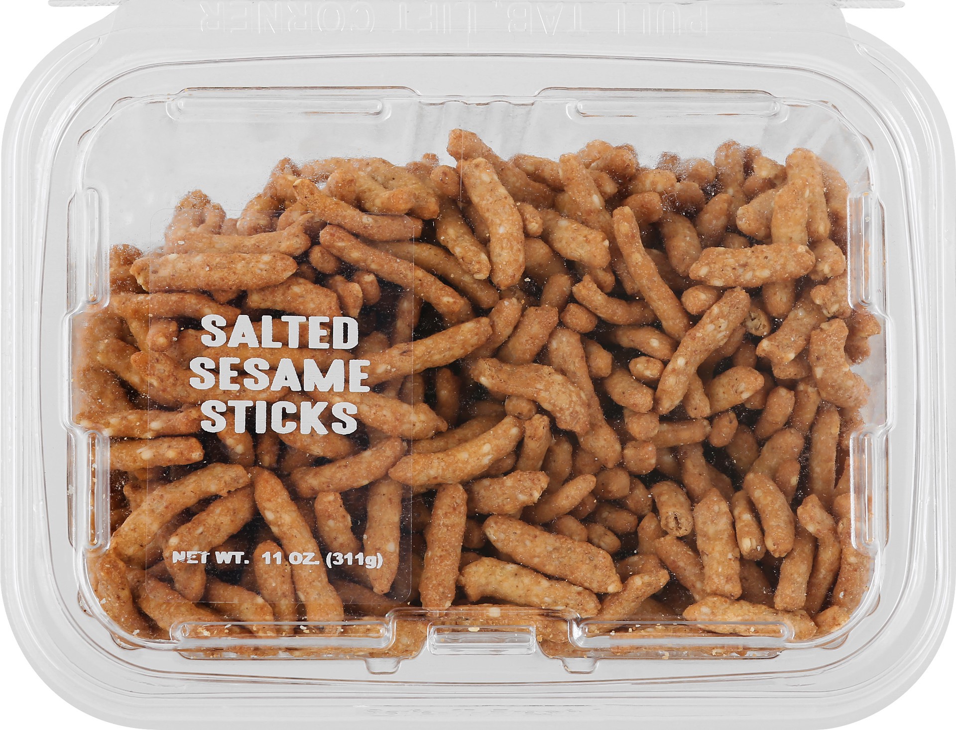 slide 1 of 1, Store Brand Tub Salted Sesame Stix, per lb