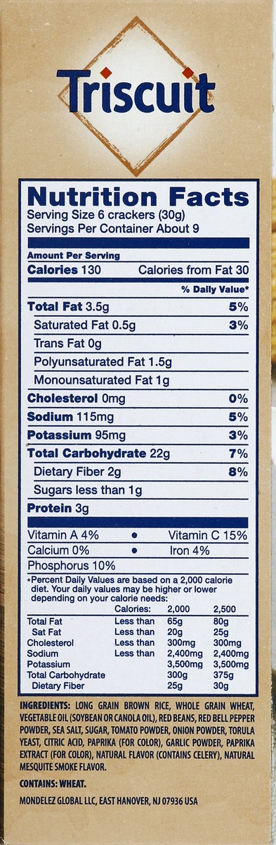 slide 3 of 7, Triscuit Crackers 9 oz, 9 oz