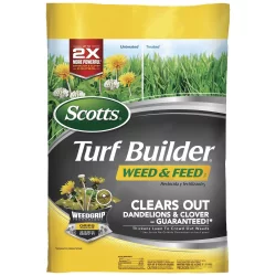 Scotts Turf Builder with Plus 2 Weed Control Green Meadows 