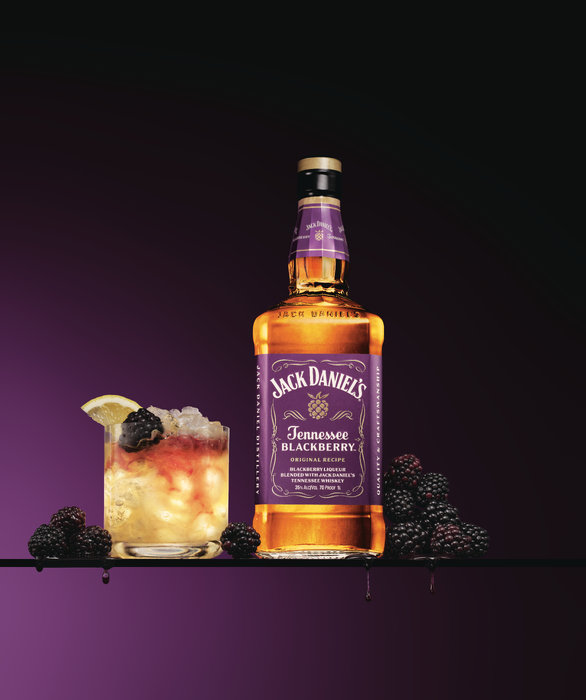 slide 5 of 5, Jack Daniel's Tennessee Blackberry Whiskey Specialty, 750mL, 70 Proof, 750 ml