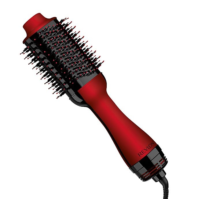 slide 1 of 1, Revlon One-Step Hair Dryer and Volumizer Holiday Red Edition, 1 ct