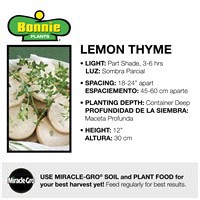 slide 5 of 9, Bonnie Plants  Thyme Lemon, 19.3 oz