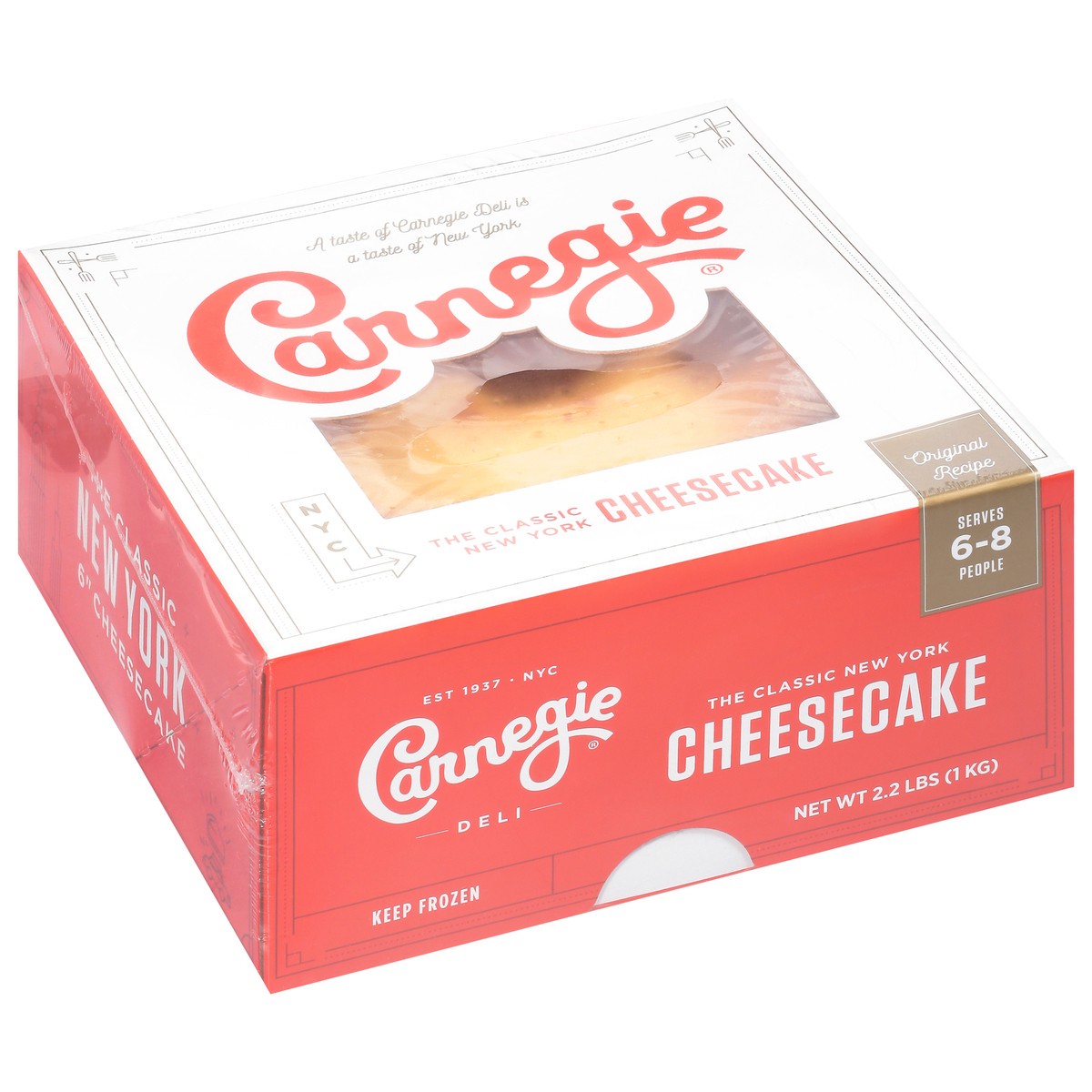 slide 3 of 9, Carnegie Chsecake Clssic Ny 6", 2.2 lb