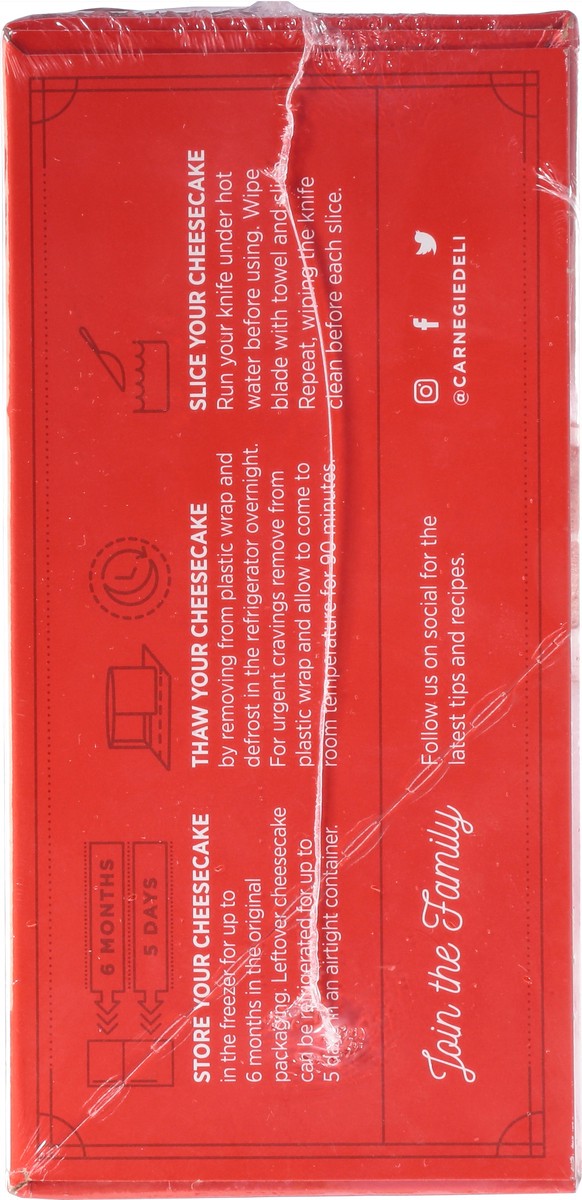 slide 7 of 9, Carnegie Chsecake Clssic Ny 6", 2.2 lb