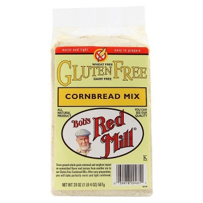 slide 1 of 4, Bob's Red Mill Gluten Free Cornbread Mix, 20 oz