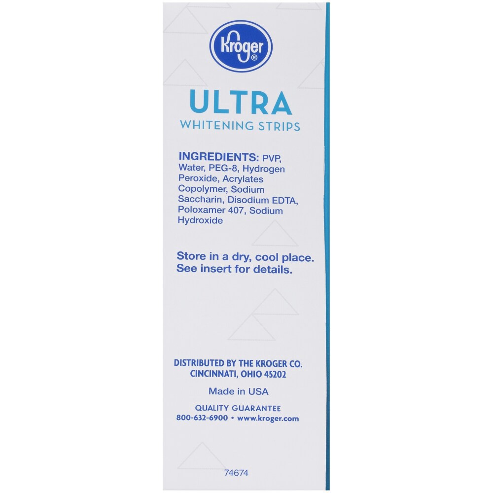 slide 2 of 4, Kroger Ultra Whitening Strips 10 Days, 10 ct