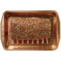 H-E-B Meal Simple Frenched Natural Pork Loin Rib Roast Seasoned with Texas Prime