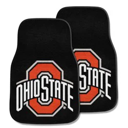 NCAA Ohio State University Carpeted Car Mats