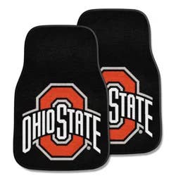 NCAA Ohio State University Carpeted Car Mats