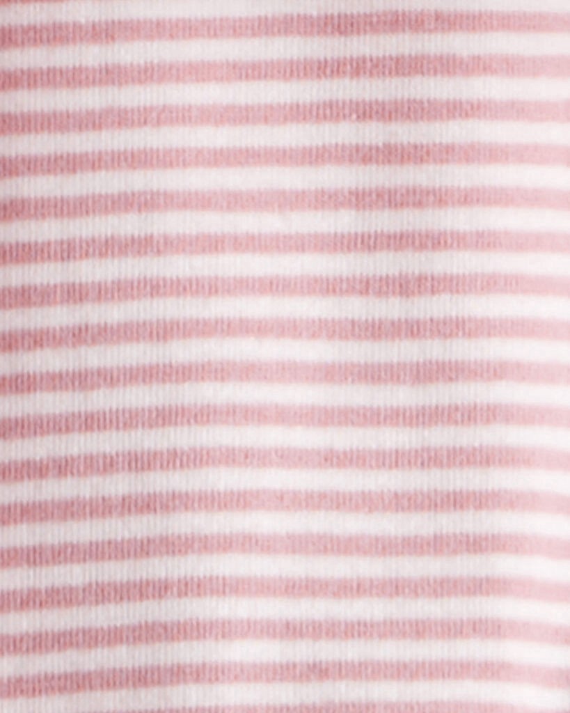 slide 4 of 4, Carter's Baby Girl 3-Piece Bear Sherpa Long-Sleeve Bodysuit & Pant Set - Pink Pink 3M, 3 pc