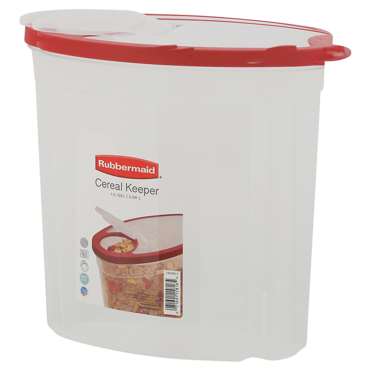 slide 7 of 9, Rubbermaid Flex & Seal Cereal Keeper, 1 ct