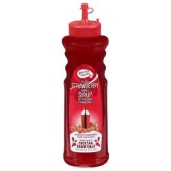Master of Mixes Cocktail Essentials, Infused, Premium, Strawberries Syrup- 12.7 oz