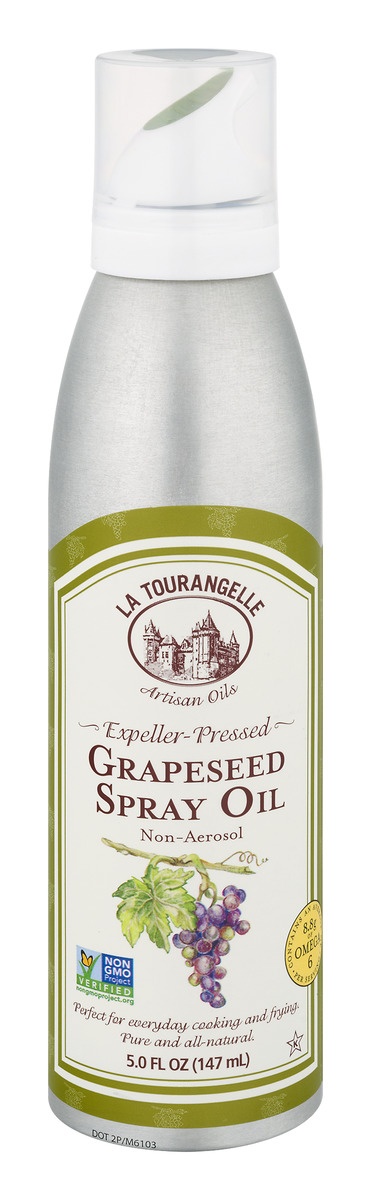 slide 1 of 1, La Tourangelle Grapeseed Oil Spray, 4.97 oz