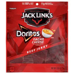 Jack Link's Beef Jerky Doritos Nacho Cheese, 2.65 oz