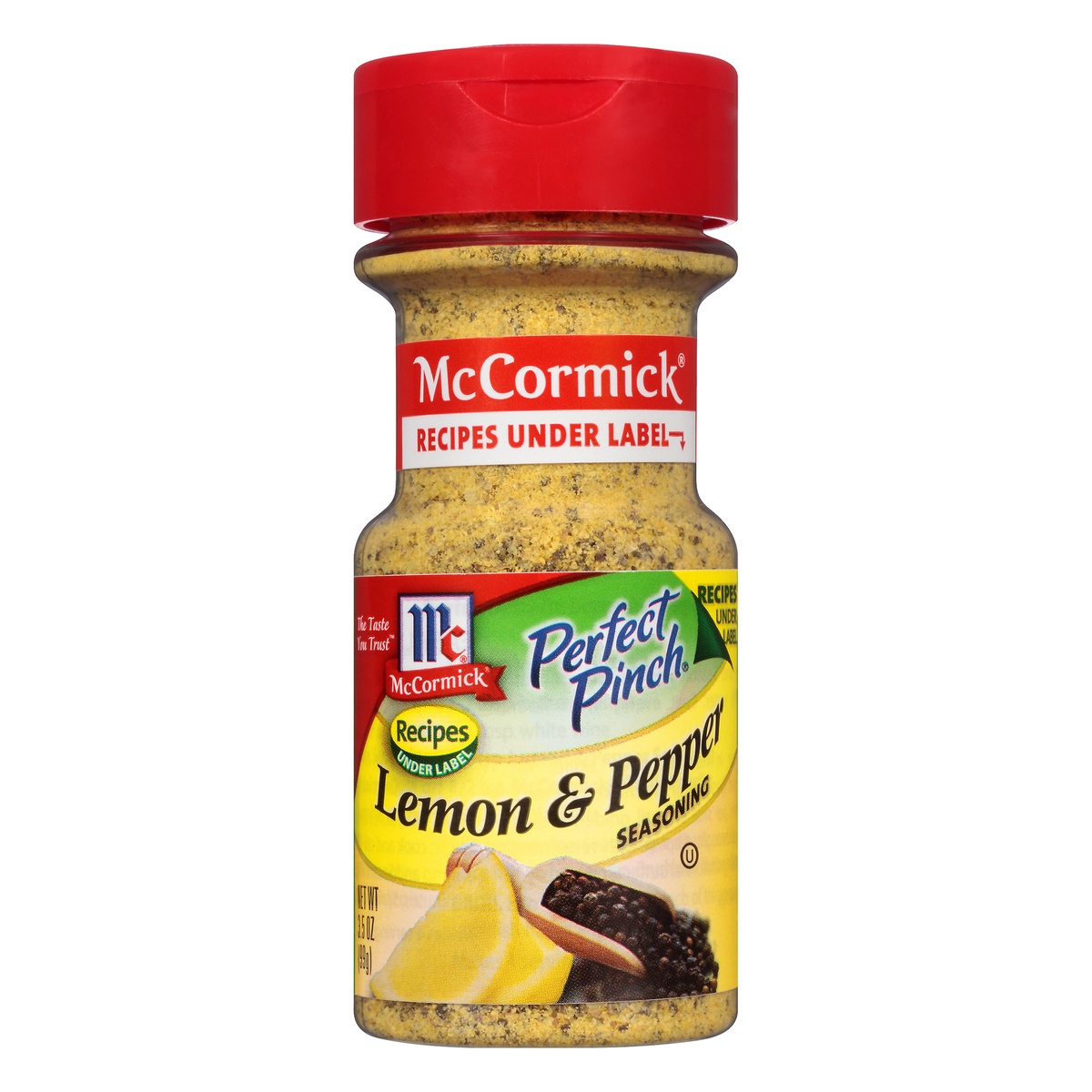 slide 1 of 2, McCormick Perfect Pinch Lemon & Pepper Seasoning, 3.5 oz